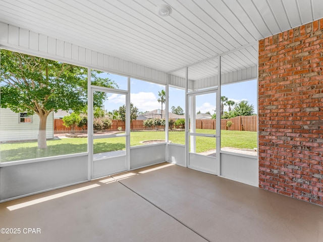 1406 New Jersey Ave, Lynn Haven, FL 32444 - view of unfurnished sunroom