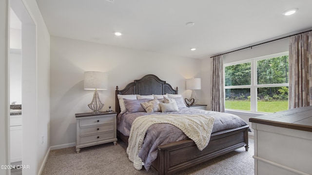 4132 Concord Blvd, Chipley, FL 32428 - carpeted bedroom with baseboards and recessed lighting