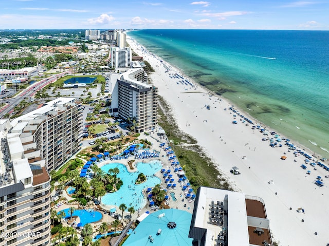 520 N Richard Jackson Blvd Unit 1301, Panama City Beach, FL 32407 - view of urban area with expansive beach and a pool