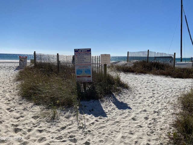 17462 Front Beach Rd Unit 11C1, Panama City Beach, FL 32413 - view of community with view of water and beach
