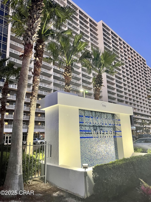 9902 S Thomas Dr Unit 237, Panama City Beach, FL 32408 - view of apartment building / complex