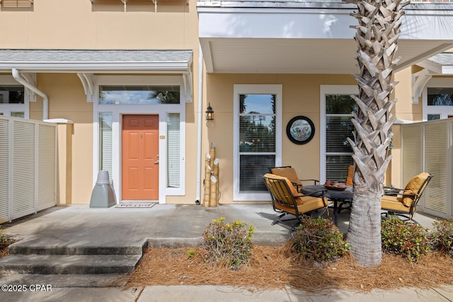 8700 Front Beach Rd Unit 8107, Panama City Beach, FL 32407 - property entrance featuring stucco siding