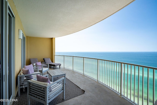 17545 Front Beach Rd Unit 2004, Panama City Beach, FL 32413 - balcony with a water view