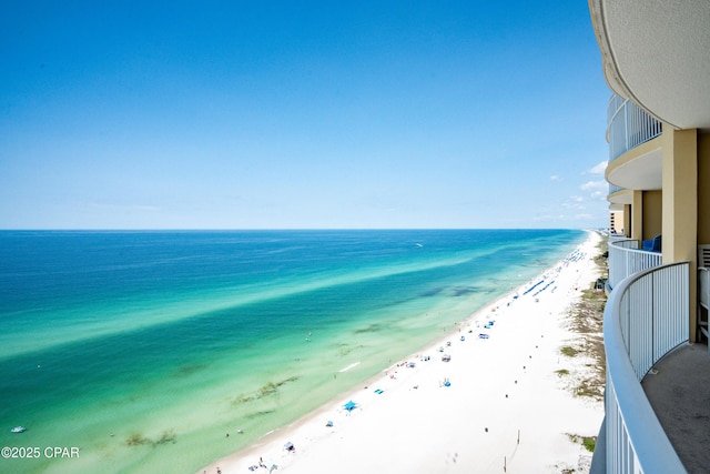 17545 Front Beach Rd Unit 2004, Panama City Beach, FL 32413 - water view featuring nearby beach