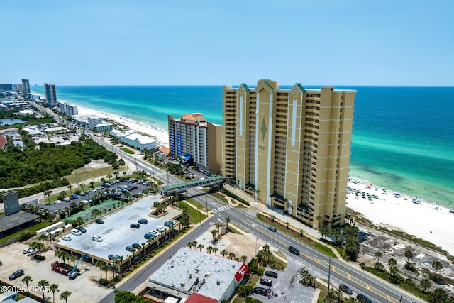 17545 Front Beach Rd Unit 2004, Panama City Beach, FL 32413 - drone / aerial view of extended coastline and apartment complex / building