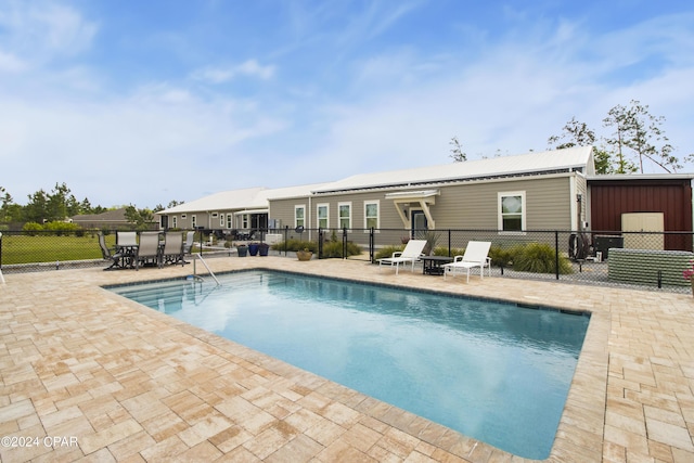 290 Rudys Blaze, Wewahitchka, FL 32465 - view of swimming pool featuring a patio and outdoor dining area