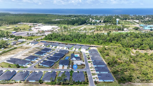 113 Mosaic Dr, Port St Joe, FL 32456 - aerial perspective of suburban area featuring a large body of water
