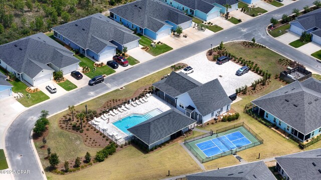 113 Mosaic Dr, Port St Joe, FL 32456 - aerial view of a pool area