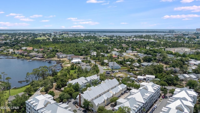 4134 Cobalt Cir Unit Ro14, Panama City Beach, FL 32408 - aerial view of property's location featuring a nearby body of water and nearby suburban area