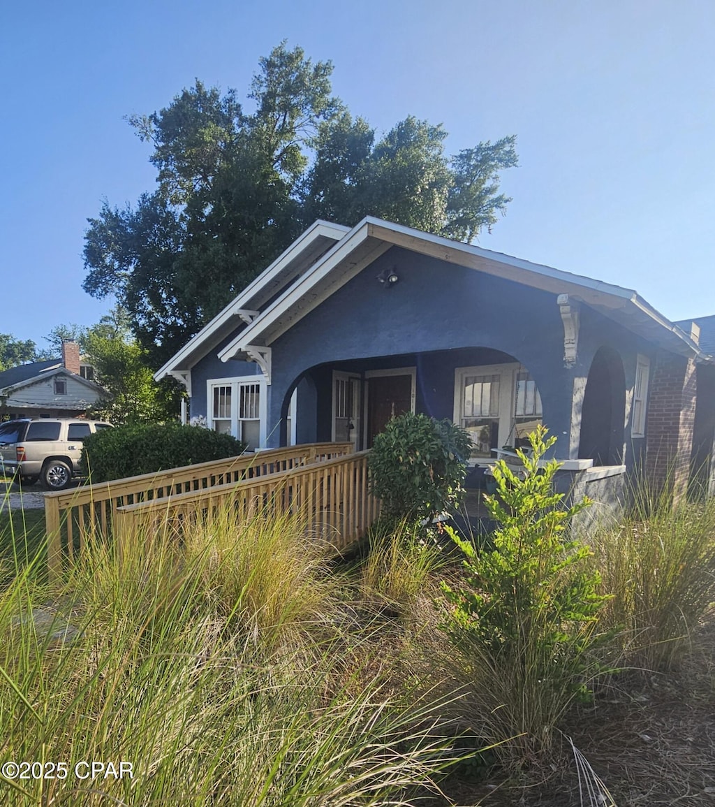1011 Grace Ave, Panama City, FL 32401 - view of front of house featuring stucco siding