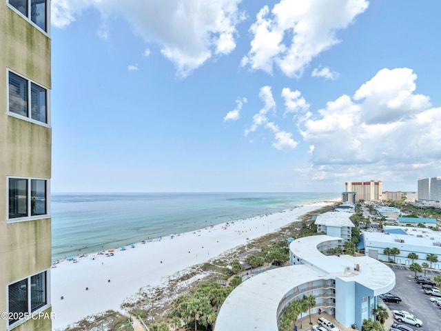 9450 S Thomas Dr Unit 1211, Panama City, FL 32408 - water view featuring nearby beach