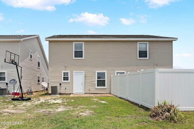 190 White Cap Way, Panama City Beach, FL 32407 - rear view of property featuring central air condition unit