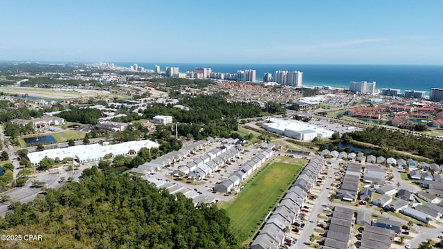 190 White Cap Way, Panama City Beach, FL 32407 - aerial overview of property's location featuring a nearby body of water and nearby urban area