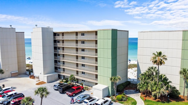 23223 Front Beach Rd Unit C1-502, Panama City Beach, FL 32413 - view of apartment building / complex featuring a water view