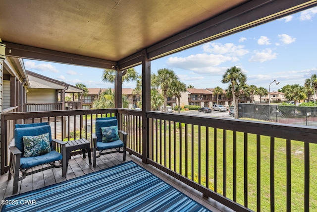 17620 Front Beach Rd Unit P2, Panama City Beach, FL 32413 - balcony with a residential view