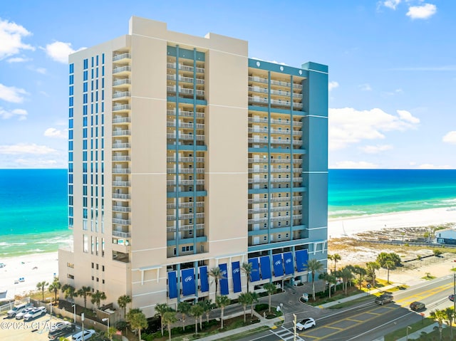 17281 Front Beach Rd Unit 1206, Panama City Beach, FL 32413 - view of apartment building / complex with view of water and beach