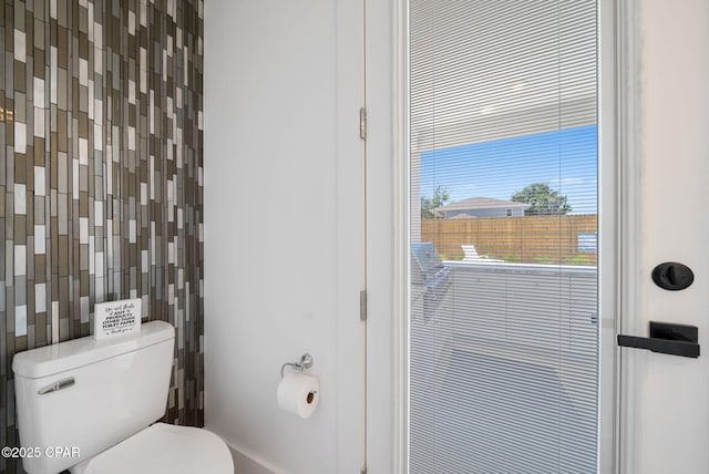 309 Tanaga St, Panama City Beach, FL 32413 - bathroom featuring toilet and baseboards