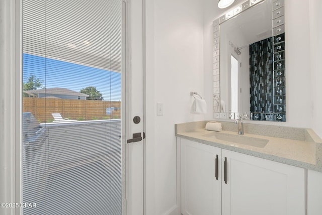 309 Tanaga St, Panama City Beach, FL 32413 - bathroom featuring vanity