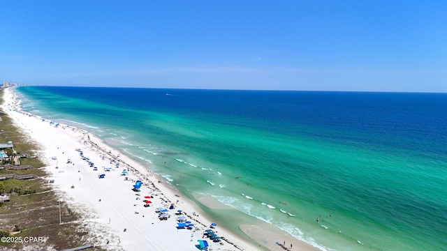 309 Tanaga St, Panama City Beach, FL 32413 - water view featuring nearby beach