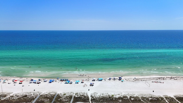 309 Tanaga St, Panama City Beach, FL 32413 - water view featuring local beach