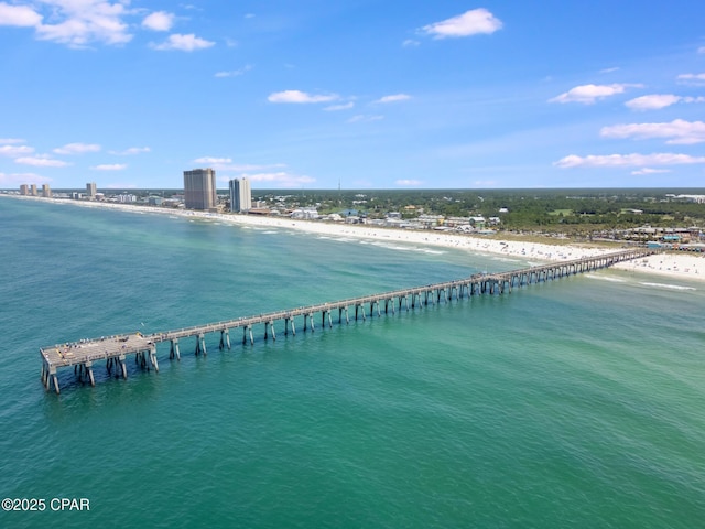 101 Loblolly Ct, Panama City Beach, FL 32413 - drone / aerial view of expansive coastline