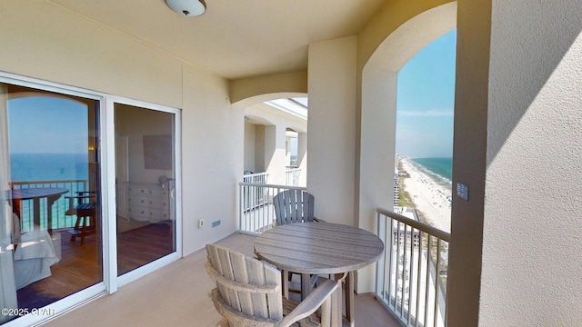 11807 Front Beach Rd Unit 2204, Panama City Beach, FL 32407 - balcony with view of water and beach