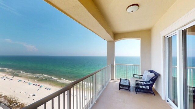 11807 Front Beach Rd Unit 2204, Panama City Beach, FL 32407 - balcony with view of water and beach