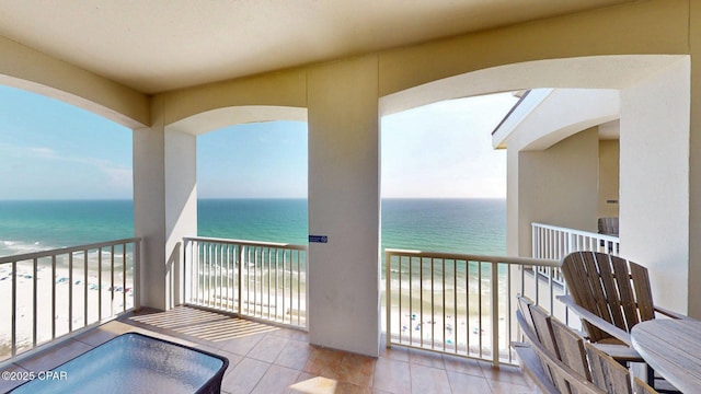 11807 Front Beach Rd Unit 2204, Panama City Beach, FL 32407 - balcony with view of water and beach
