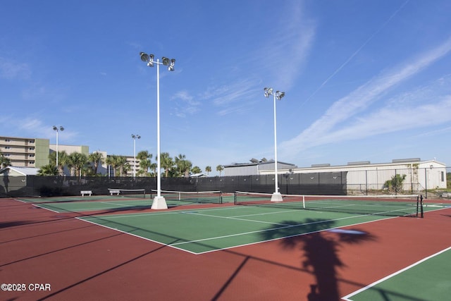 23223 Front Beach Rd Unit 335, Panama City Beach, FL 32413 - view of tennis court featuring community basketball court