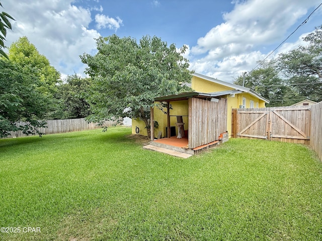2969 Russ St, Marianna, FL 32446 - view of yard with a gate