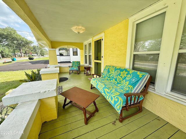 2969 Russ St, Marianna, FL 32446 - view of wooden porch
