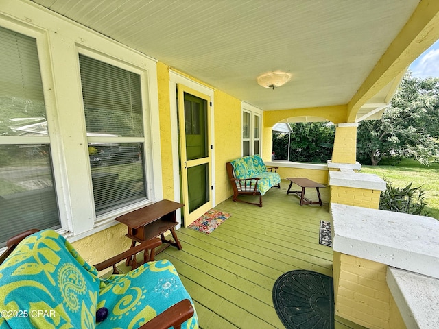 2969 Russ St, Marianna, FL 32446 - view of wooden porch