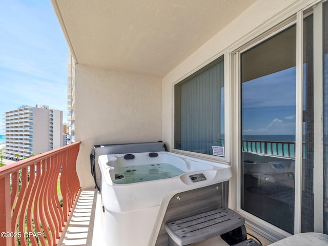 7115 Thomas Dr Unit 602, Panama City Beach, FL 32408 - balcony with a city view