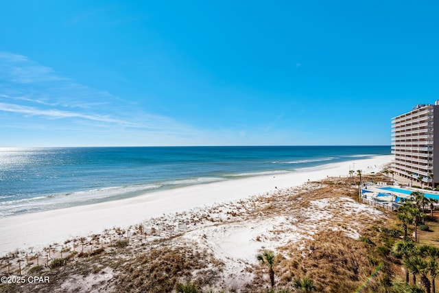 7115 Thomas Dr Unit 602, Panama City Beach, FL 32408 - water view featuring local beach