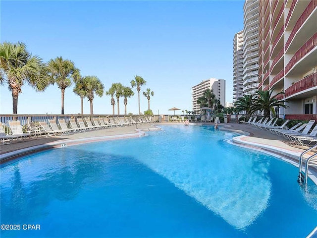 7115 Thomas Dr Unit 602, Panama City Beach, FL 32408 - view of community pool