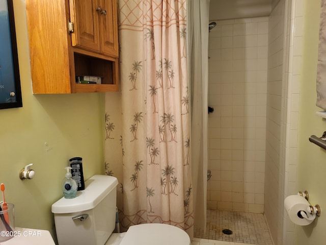 4881 Tall Pine Dr, Marianna, FL 32446 - full bathroom featuring toilet and a shower stall