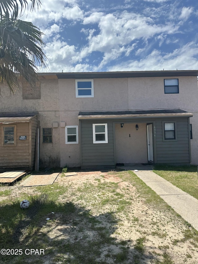 6336 Omoko St, Panama City, FL 32404 - back of house with stucco siding