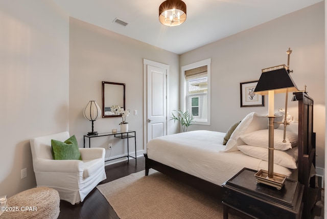 118 Ravine Rd, Inlet Beach, FL 32461 - bedroom featuring wood finished floors and baseboards