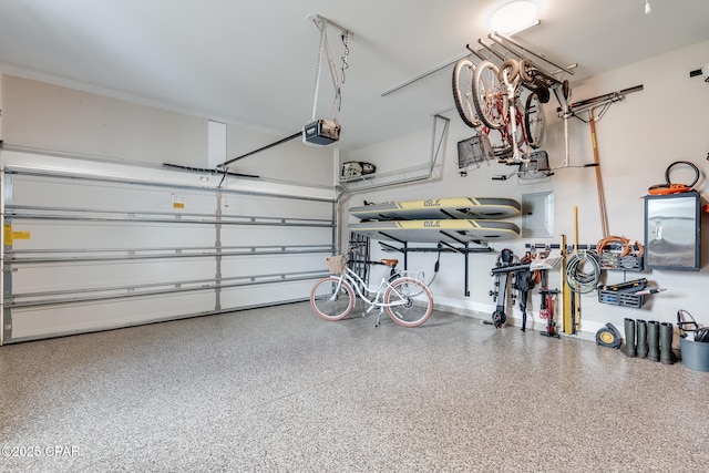 118 Ravine Rd, Inlet Beach, FL 32461 - garage featuring a garage door opener