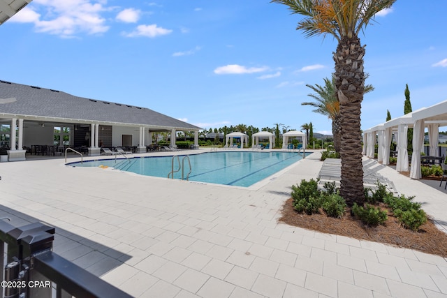 118 Ravine Rd, Inlet Beach, FL 32461 - community pool featuring a patio