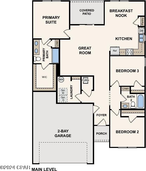 4283 Country Club Blvd, Chipley, FL 32428 - view of room layout