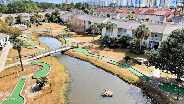 116 Damon Cir Unit C, Panama City Beach, FL 32407 - view of urban area featuring a nearby body of water and nearby suburban area