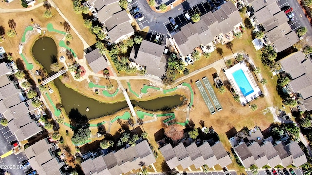 116 Damon Cir Unit C, Panama City Beach, FL 32407 - aerial view of residential area