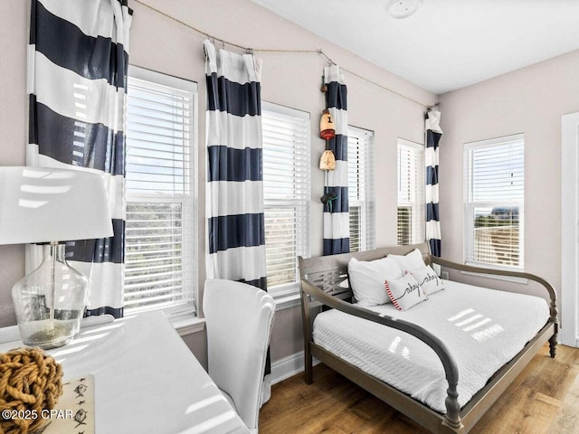 45 Eagles Lndg, Inlet Beach, FL 32461 - bedroom featuring wood finished floors and baseboards