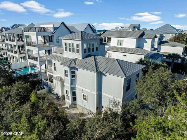 45 Eagles Lndg, Inlet Beach, FL 32461 - aerial perspective of suburban area