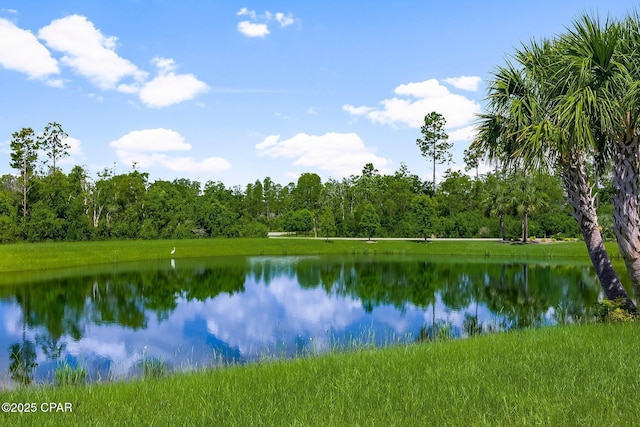 8648 Conch Shell Ct, Panama City Beach, FL 32413 - water view featuring a heavily wooded area