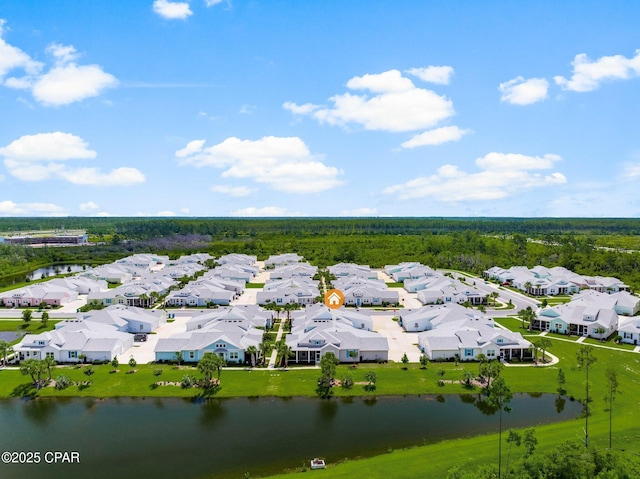 8648 Conch Shell Ct, Panama City Beach, FL 32413 - aerial view of residential area featuring a large body of water