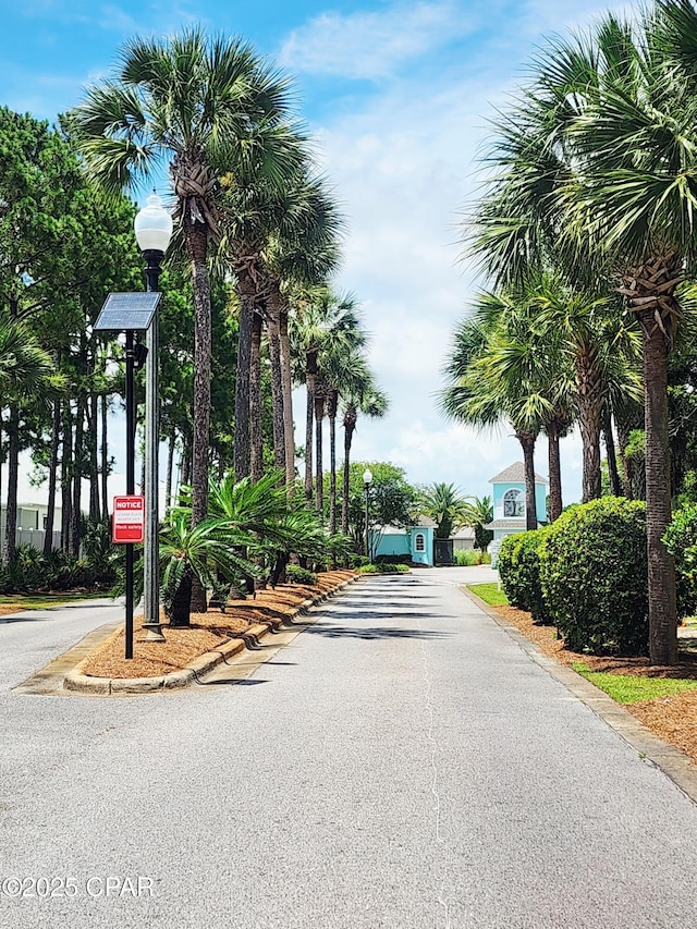 184 White Cap Way, Panama City Beach, FL 32407 - view of asphalt street featuring street lighting