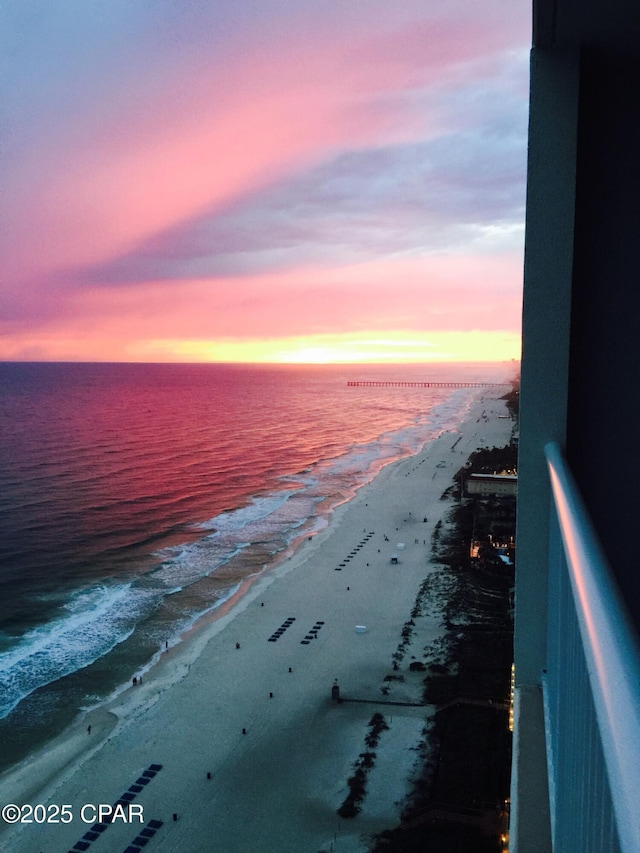 10811 Front Beach Rd Unit 2304, Panama City Beach, FL 32407 - water view with local beach