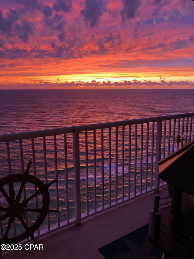 10811 Front Beach Rd Unit 2304, Panama City Beach, FL 32407 - balcony with a water view
